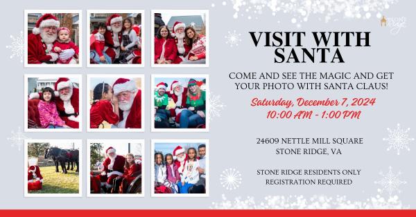 Stone Ridge - Visit with Santa