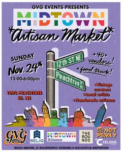 Midtown Artisan Market - November 24th, 2024