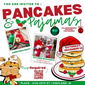 Pancakes & Pajamas with Santa cover picture