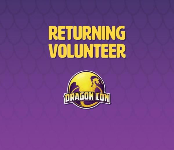 Dragon Con Returning Volunteer