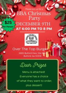 Buford Business Alliance Christmas Party Sponsor