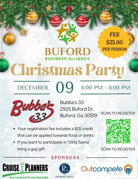 Buford Business Alliance Christmas Party