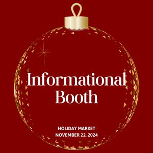 Informational Booth-$35