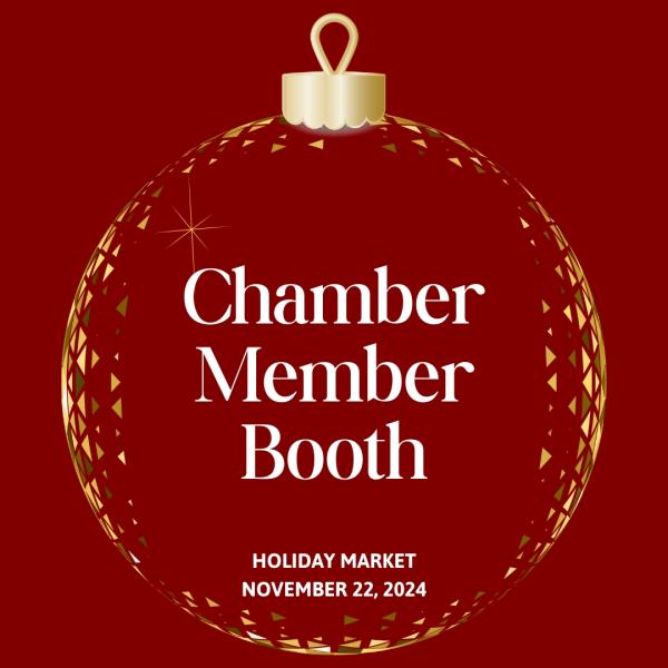 Chamber Member Booth-$25