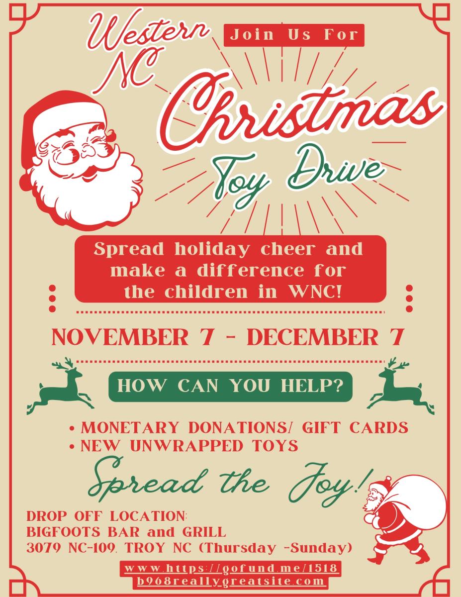 WNC CHRISTMAS TOY DRIVE