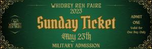 SUNDAY - Military Admission cover picture