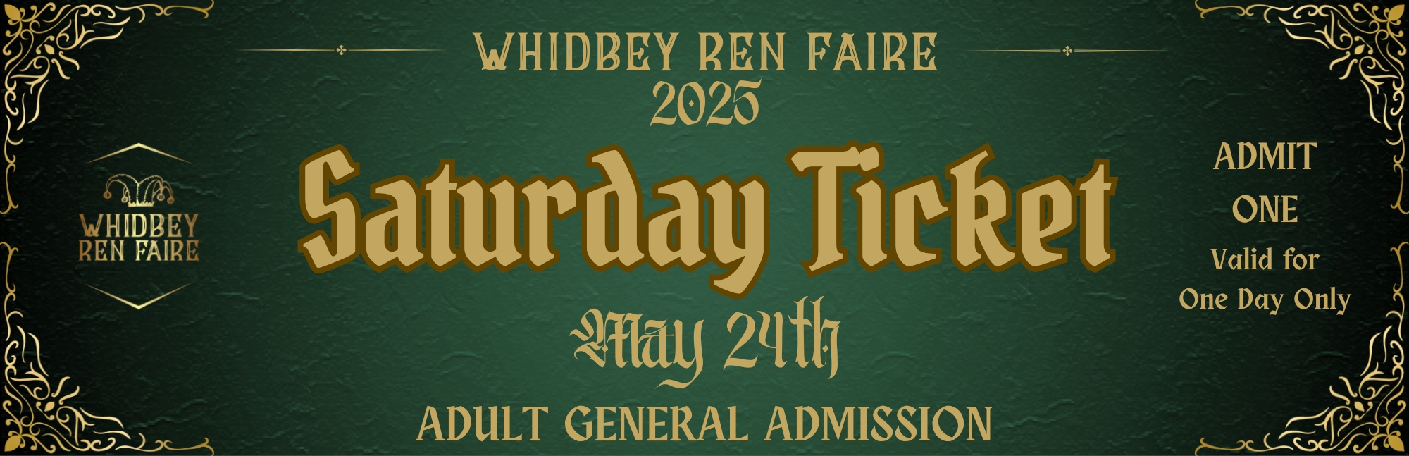 SATURDAY - Adult General Admission cover picture