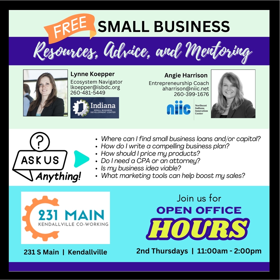 Business Mentoring Open Hours