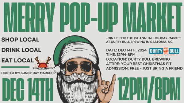 Merry Pop-Up Market Application - Gastonia