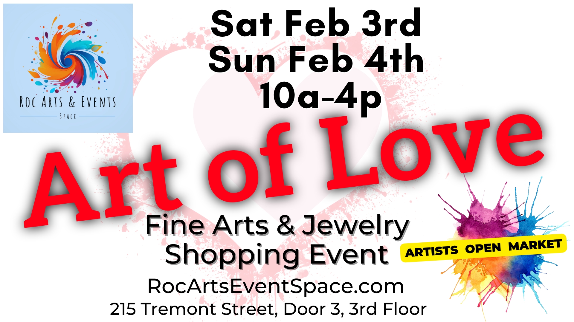 Art of Love - Artists Open Market cover image