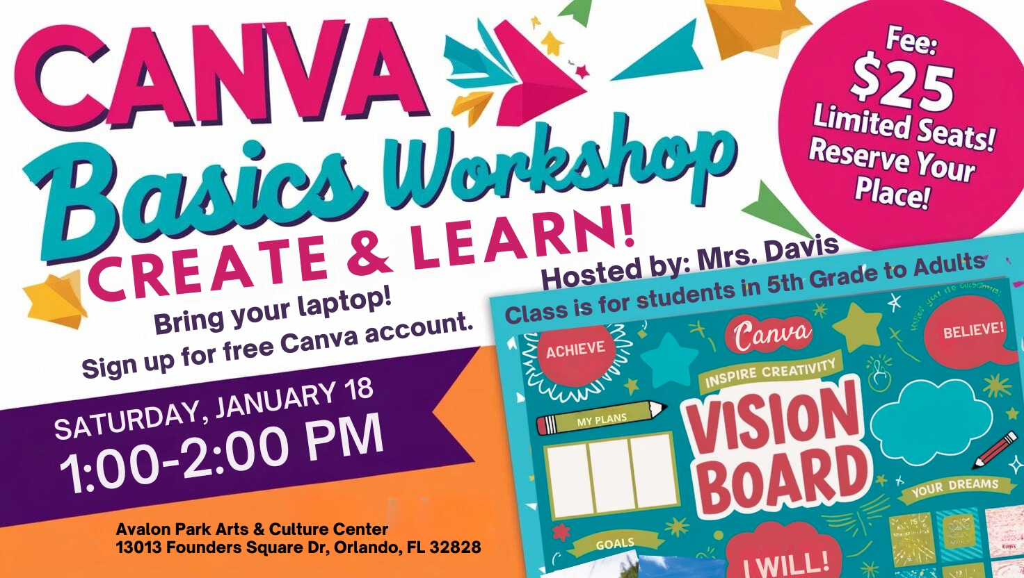 Canva Basic Workshop cover image