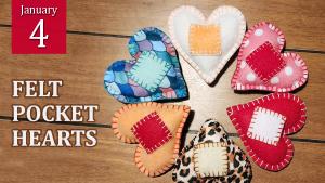 Felt Pocket Hearts cover picture