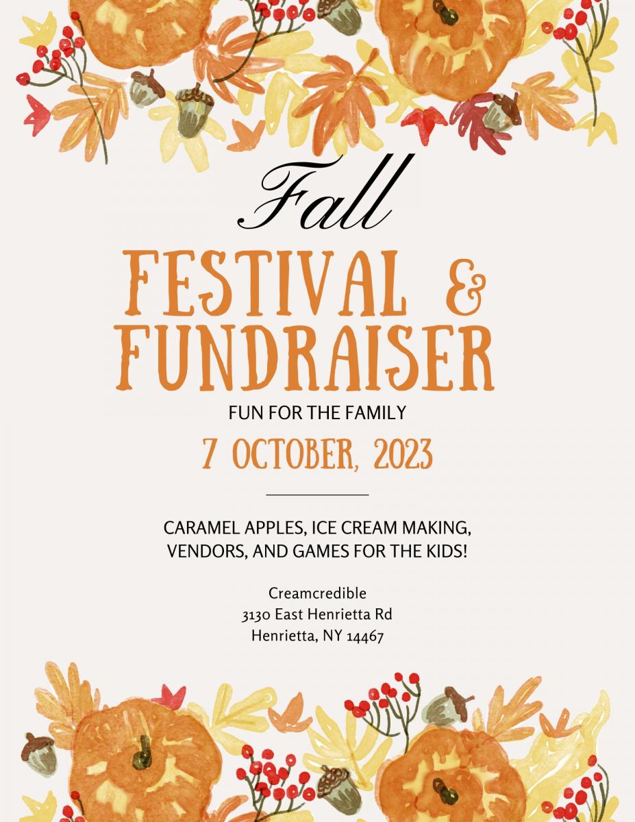 Fall Festival and Fund raiser cover image