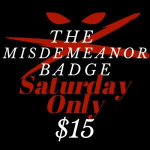 Misdemeanor Badge cover picture