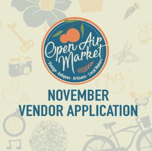 Open Air Market November 9th, 2025