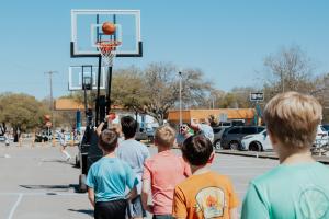 Kids' Free Throw Contest