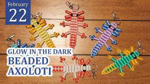 Elementary Art: Glow in the Dark Beaded Axoloti cover picture