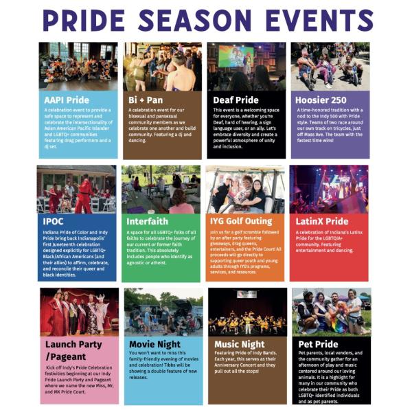 2025 Pride Season Event Sponsorships