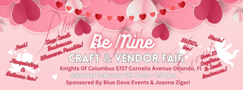 Be Mine Craft Fair & Vendor Show!