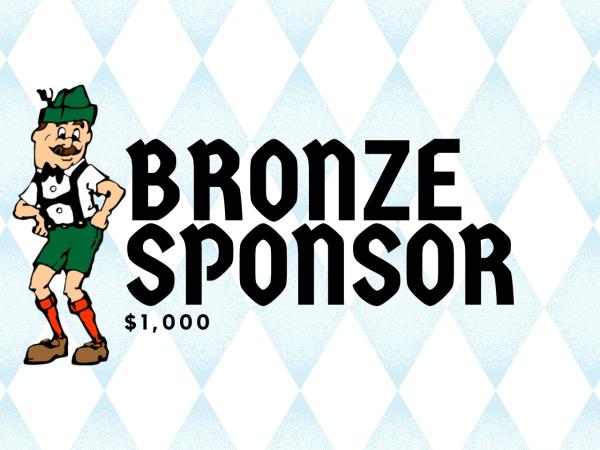 Bronze Sponsor  -  $1,000