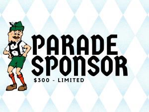 Parade   Sponsor   -  $300 LIMITED