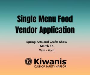 Single Food Vendors