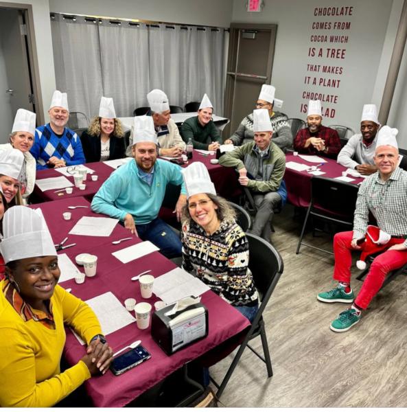 Adult Wine and Chocolate Making