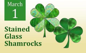 Stained Glass Shamrocks cover picture