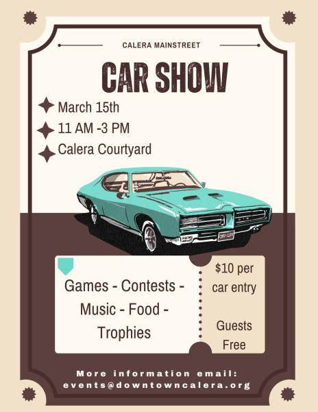 Calera Car Show