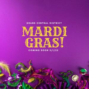 Mardi Gras in Grand Central