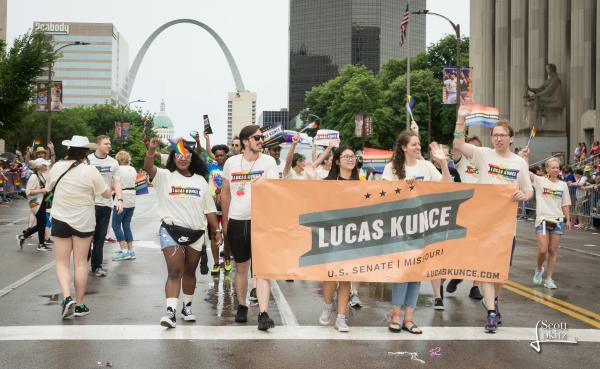 Political Candidate Grand Pride Parade Entry