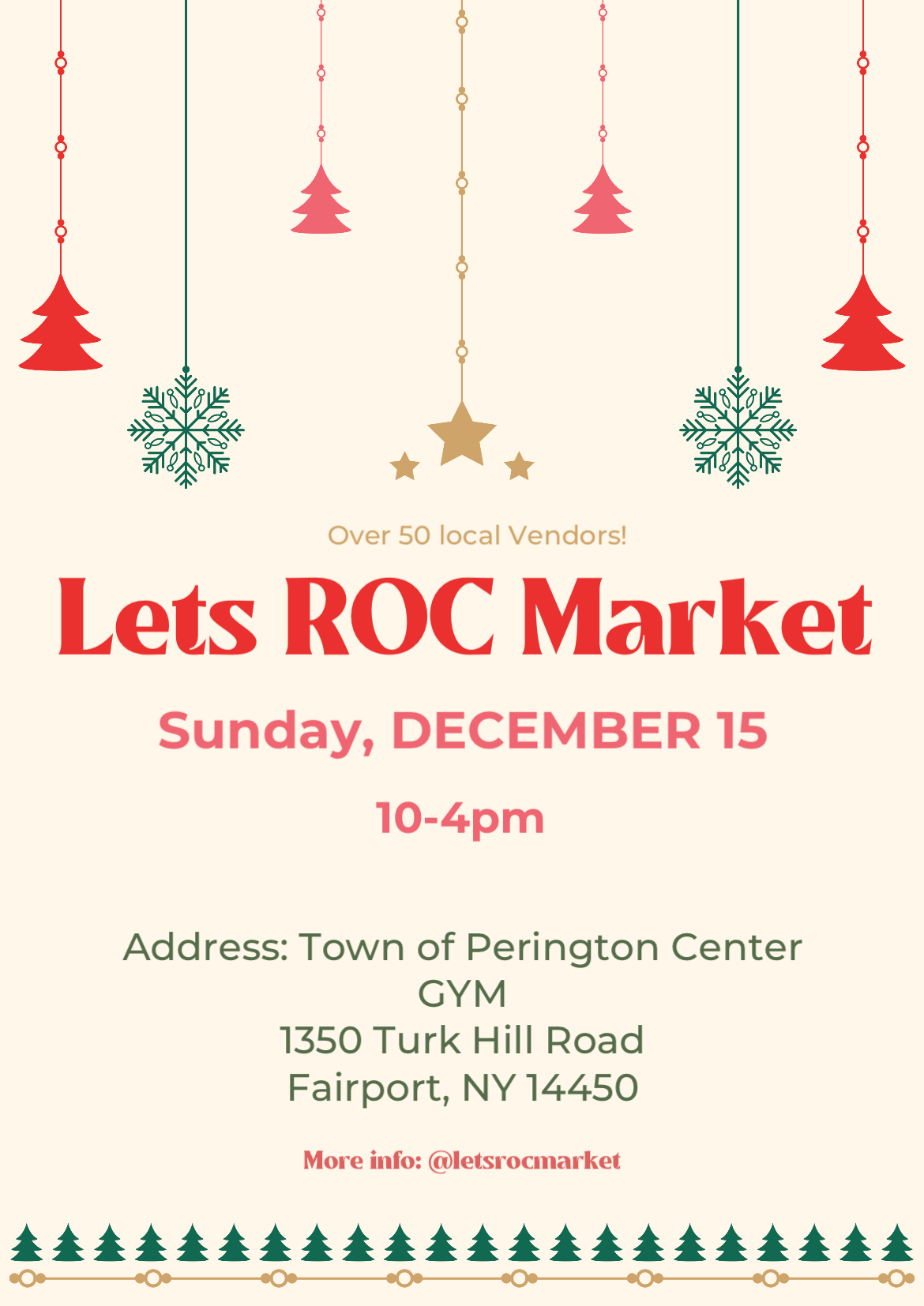 Let’s ROC Market  Holiday Market