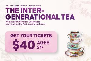 Intergenerational Tea - Over 21 cover picture