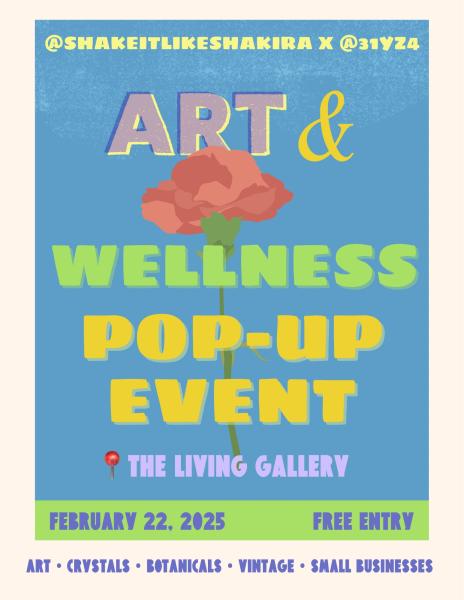 2/22 Art & Wellness Community Event