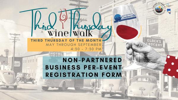 TTWW-Non-Partnered Business-Per-Event Registration form