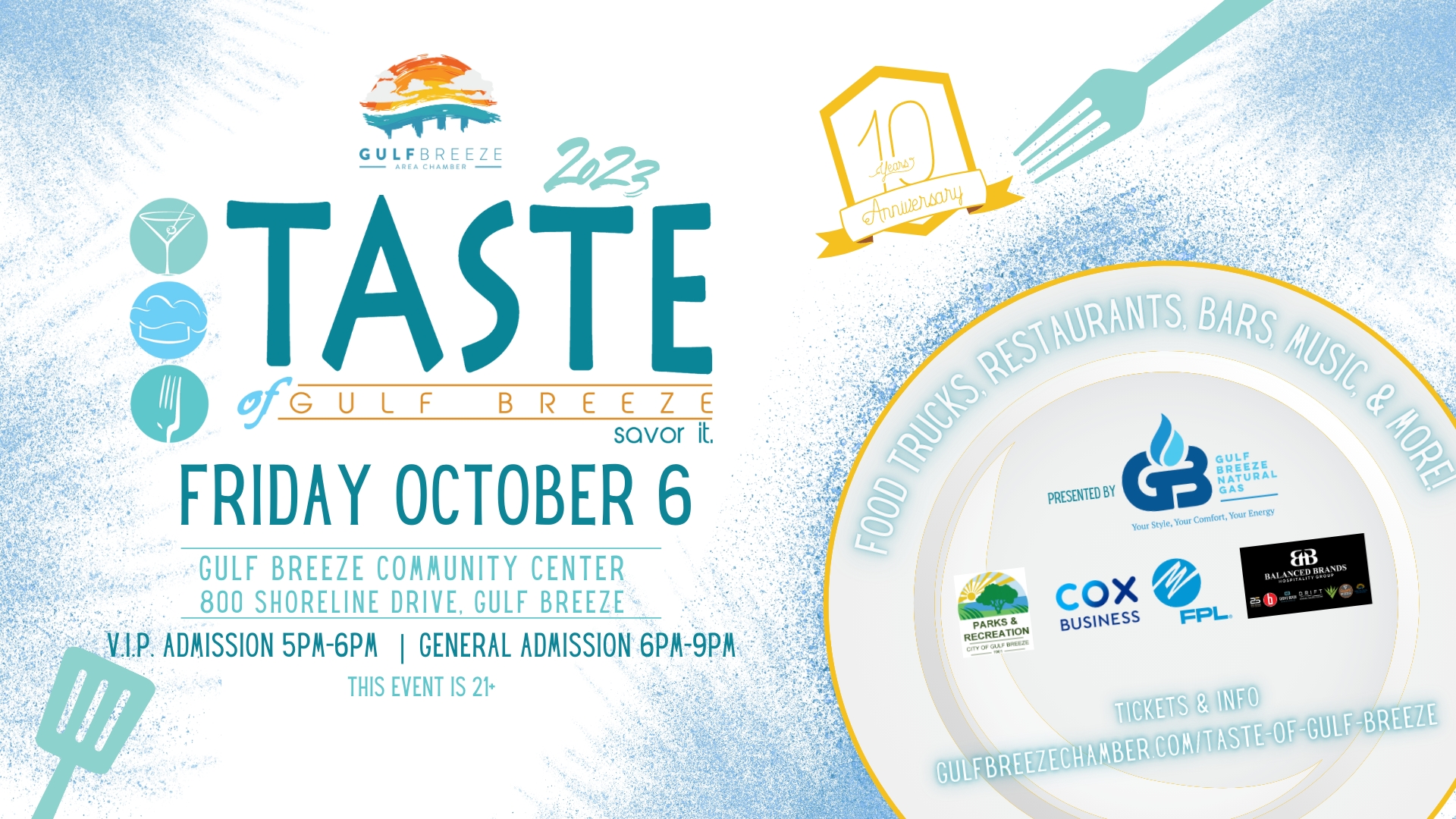 Taste of Gulf Breeze 2023 Eventeny