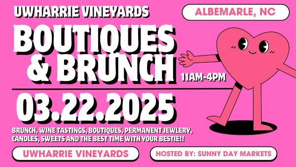 Boutiques & Brunch - Uwharrie Vineyards