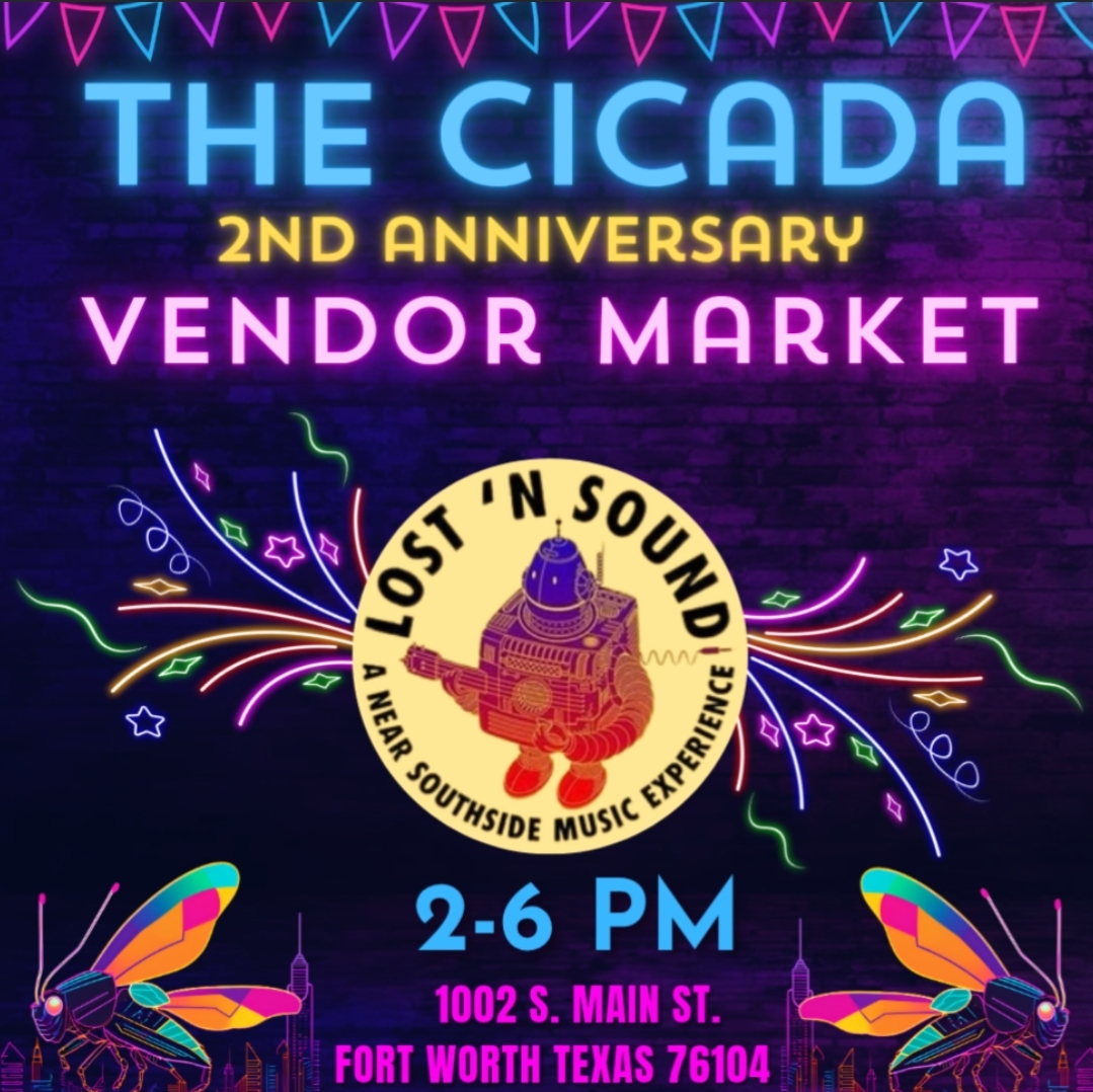 The Cicada 2nd Anniversary Vendor Market