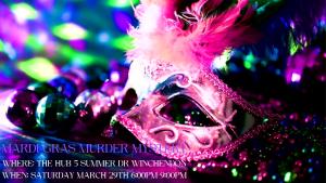 Two Mardi Gras Murder Mystery Participant Ticket cover picture