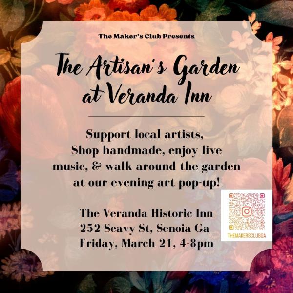 The Artisan's Garden at the Veranda Inn