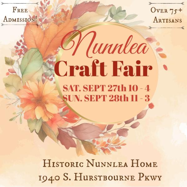 2025 Nunnlea Craft Fair