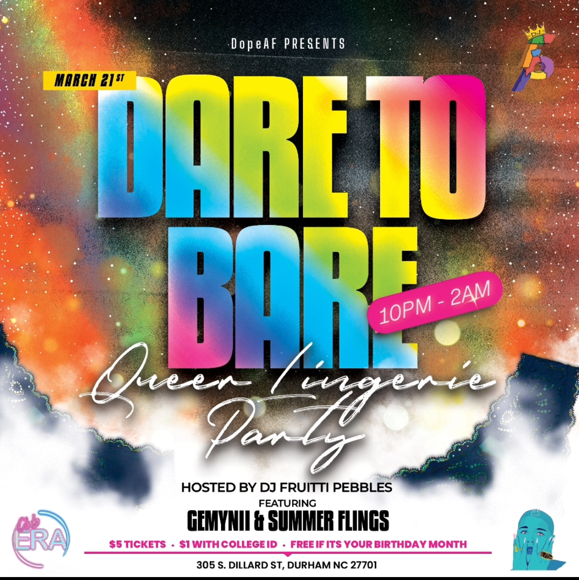 Dare to Bare: A Queer Lingerie Party