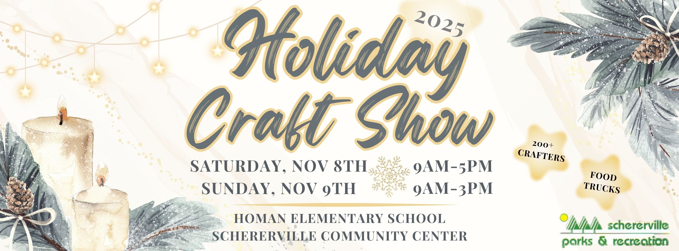 2025 Holiday Craft Show - November 8th & 9th 2025