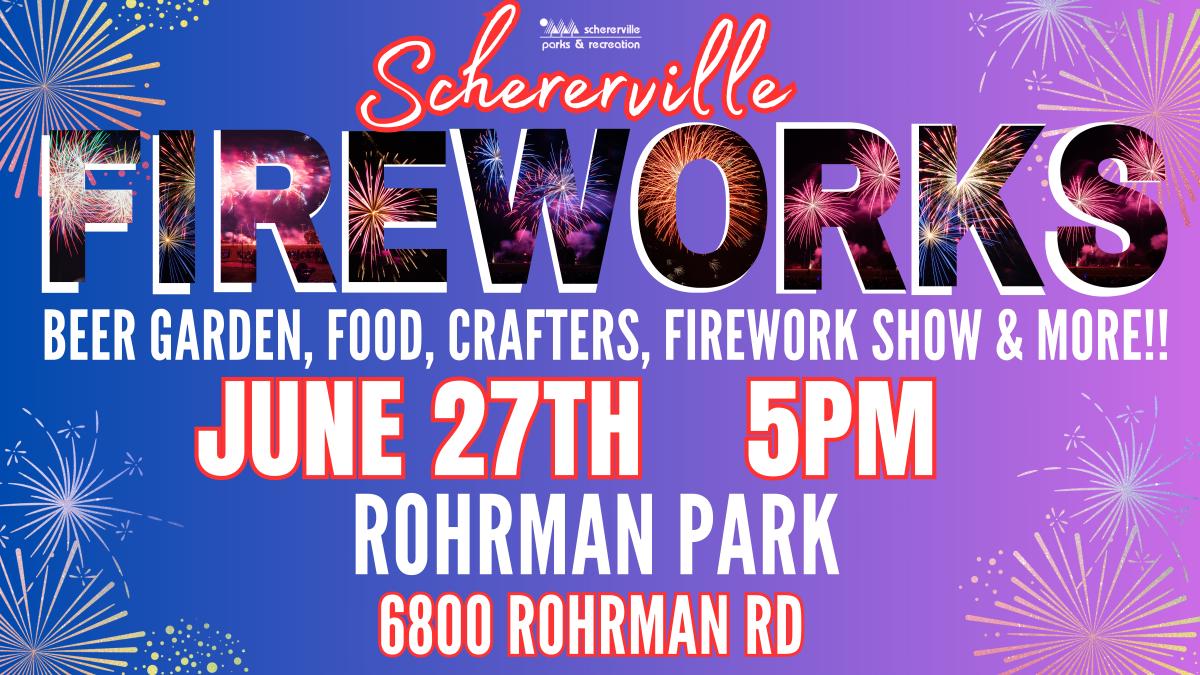 2025 Schererville Fireworks