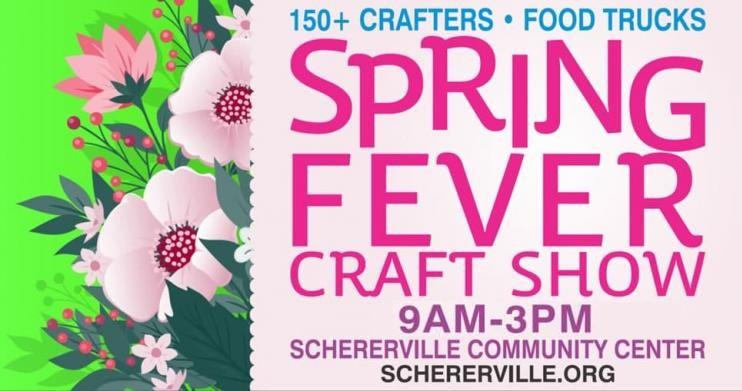 Spring Fever Craft Show 2023 March 25th 26th BYOT (Bring Your Own