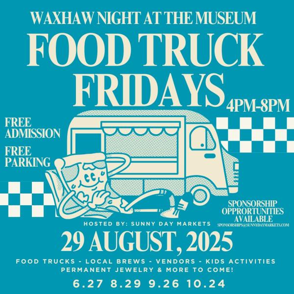 Waxhaw Food Truck Fridays (8/29) Waxhaw Food Truck Fridays (8/29)