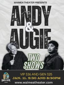 Andy & Augie VIP Ticket, Saturday, Jan 11 2025, 5:30pm cover picture