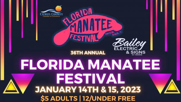 36th Annual Florida Manatee Festival