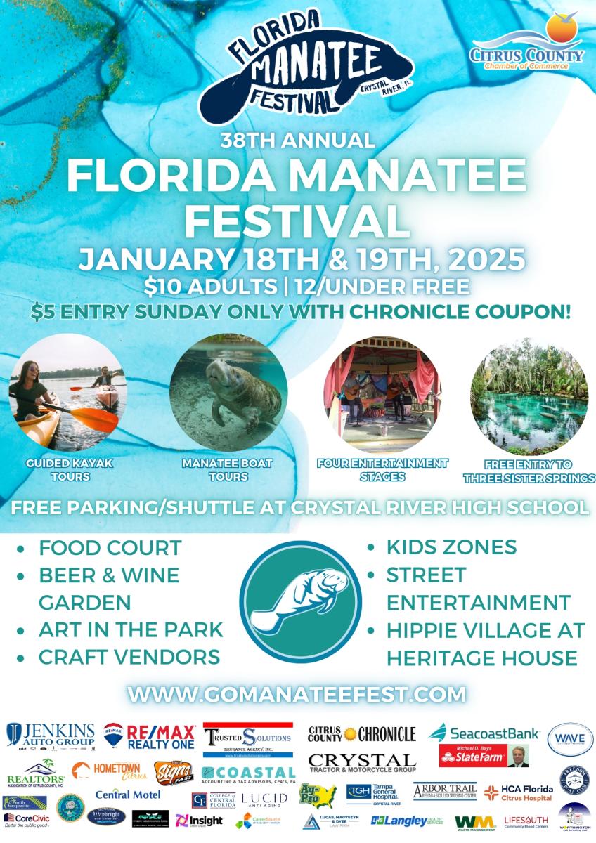 38th Annual Florida Manatee Festival cover image