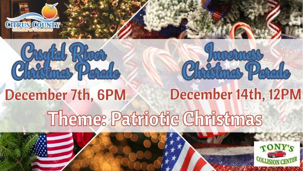 2024 Chamber Christmas Parades